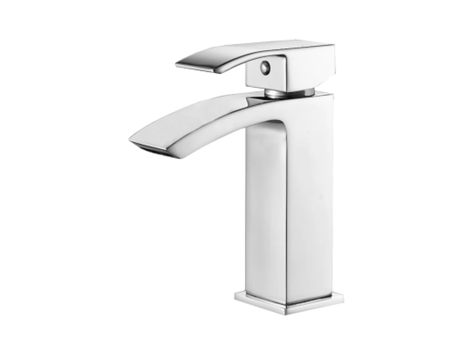 Single-Handle Bathroom Faucet — Brushed Nickel