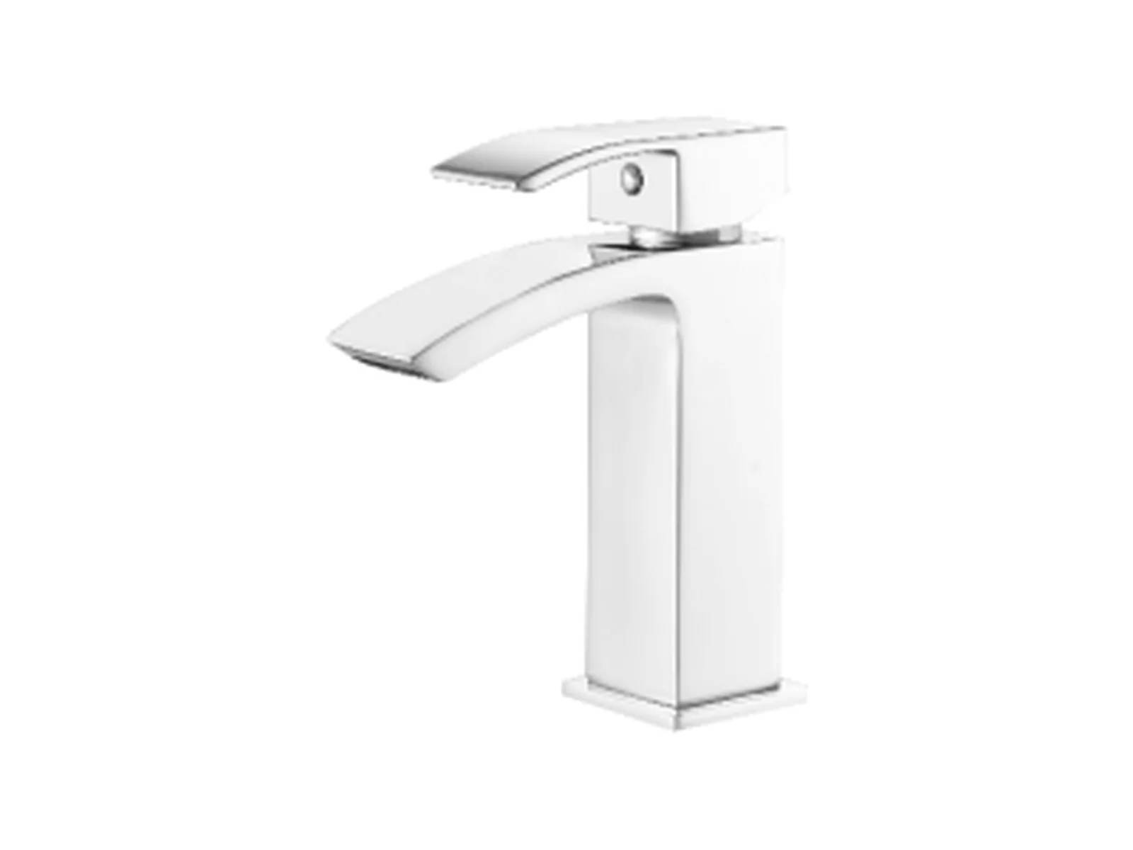 Single-Handle Bathroom Faucet — Chrome